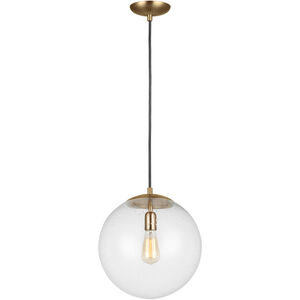 Abington 1 Light 14 inch Satin Brass Pendant Ceiling Light