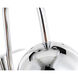 Malta 1 Light 4.8 inch Chrome Wall sconce Wall Light