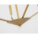 Geneseo 4 Light 18 inch Brass Pendant Ceiling Light