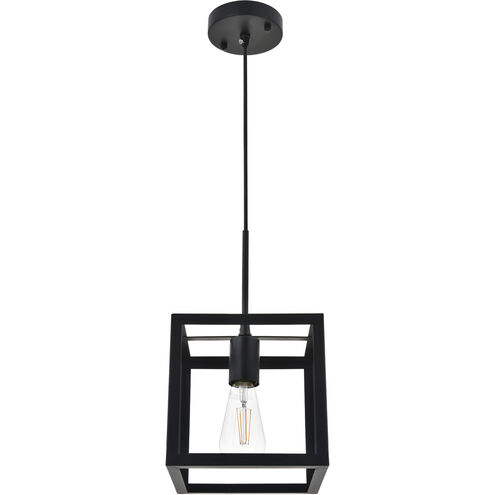 Coatesville 1 Light 8 inch Black Pendant Ceiling Light