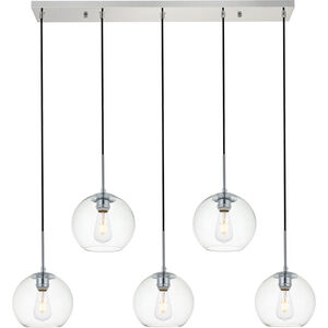 Huntington 5 Light 8 inch Chrome Pendant Ceiling Light