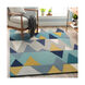 Carmel 72 X 48 inch Blue Rug, Rectangle