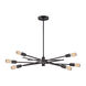 Rockville 6 Light 31 inch Oil Rubbed Bronze Chandelier Ceiling Light