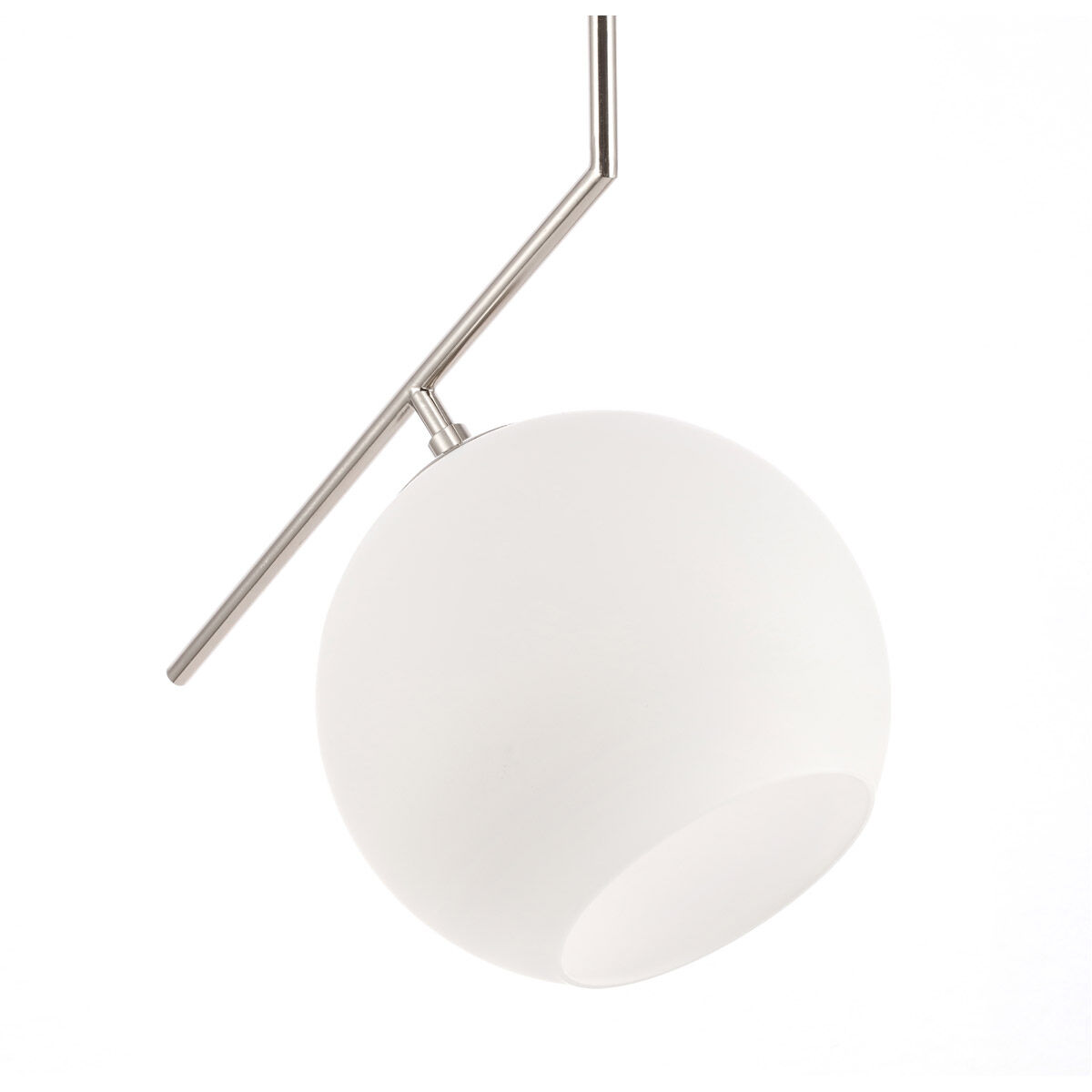 Monroe 1 Light 10 inch Chrome Pendant Ceiling Light
