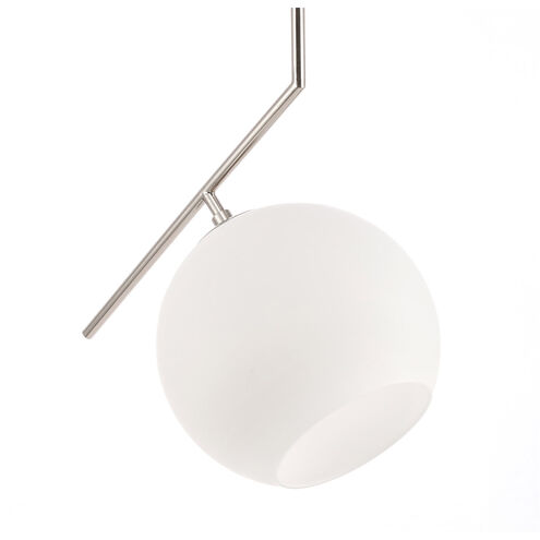Monroe 1 Light 10 inch Chrome Pendant Ceiling Light