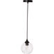 Womelsdorf 1 Light 6 inch Black Pendant Ceiling Light