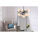 Burnside 9 Light 26 inch Black Pendant Ceiling Light