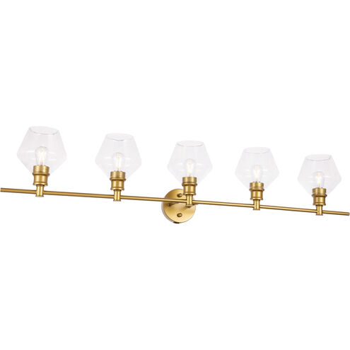 Rochester 5 Light 47 inch Brass Wall sconce Wall Light
