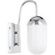 Malta 1 Light 4.8 inch Chrome Wall sconce Wall Light