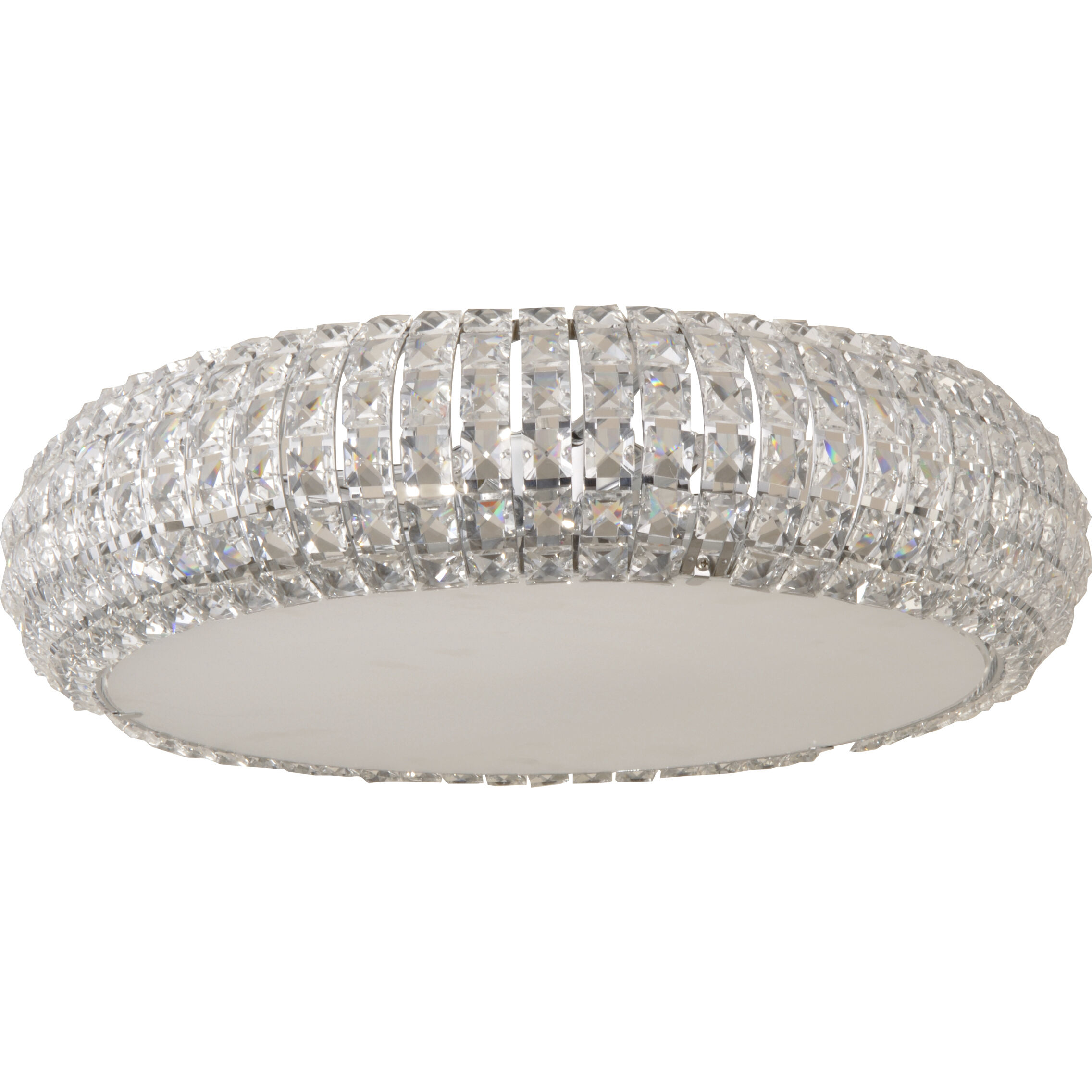 Ruscomb 6 Light 15.75 inch Polished Chrome Flush Mount Ceiling Light