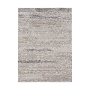 Middleton 87 X 63 inch Light Gray/Ivory/Medium Gray/Black Rugs, Polypropylene