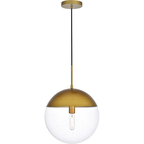 Oyster Bay 1 Light 14 inch Brass Pendant Ceiling Light