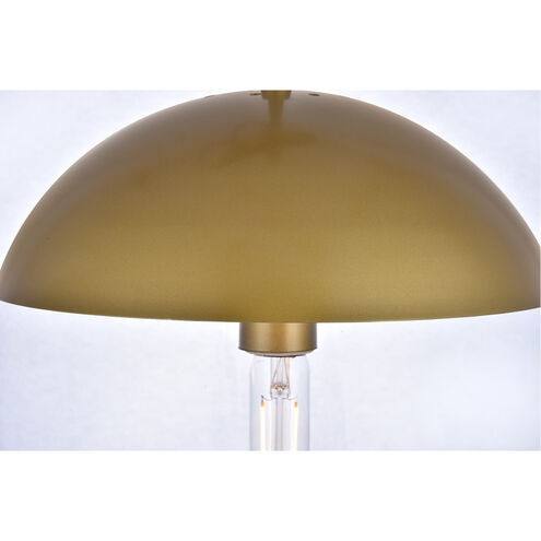 Oyster Bay 1 Light 12 inch Brass Pendant Ceiling Light