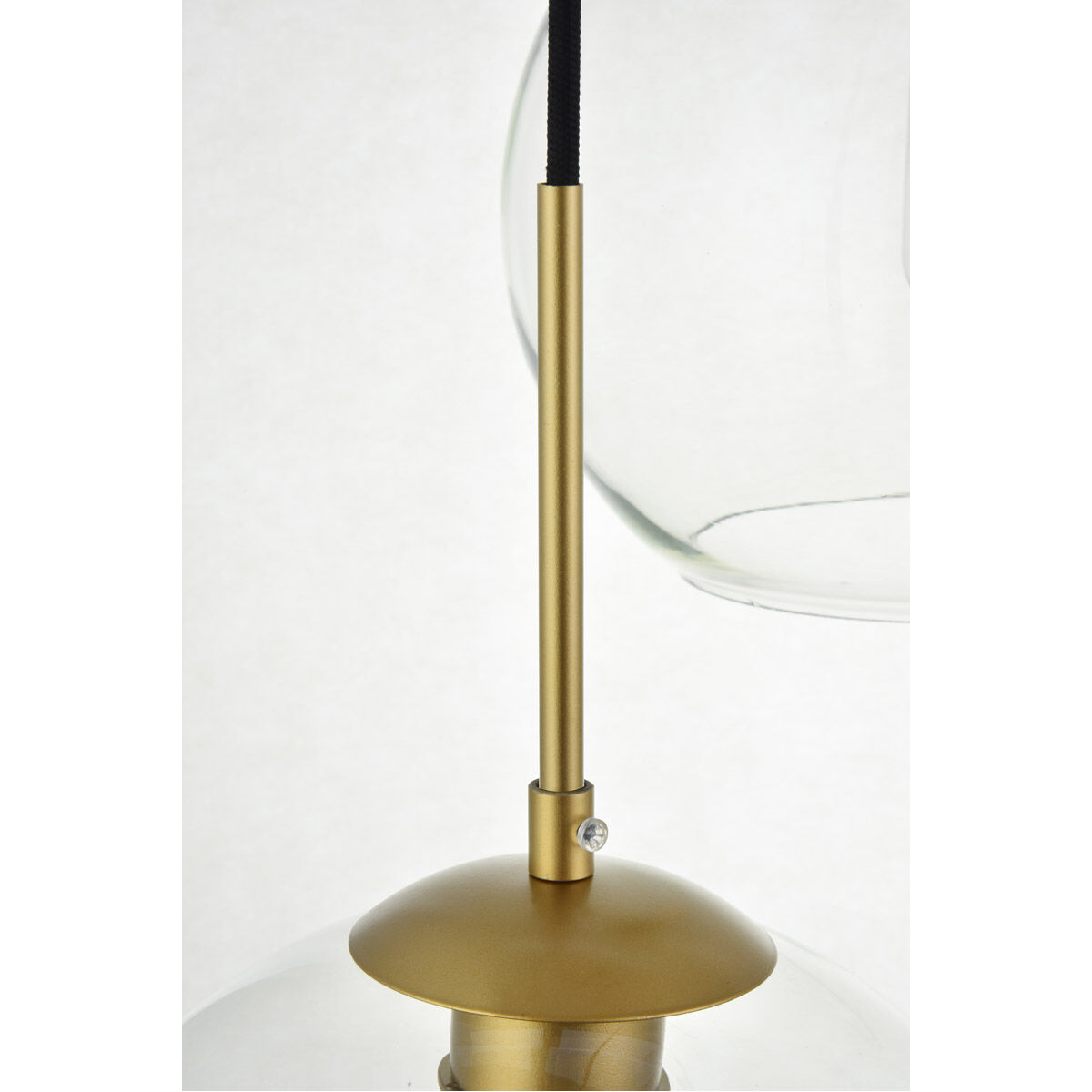 Huntington 3 Light 8 inch Brass Pendant Ceiling Light