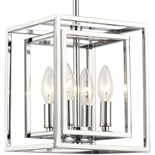 Dekalb 4 Light 8 inch Chrome Pendant Ceiling Light