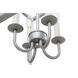 Oyster Bay 4 Light 16 inch Vintage Silver Pendant Ceiling Light