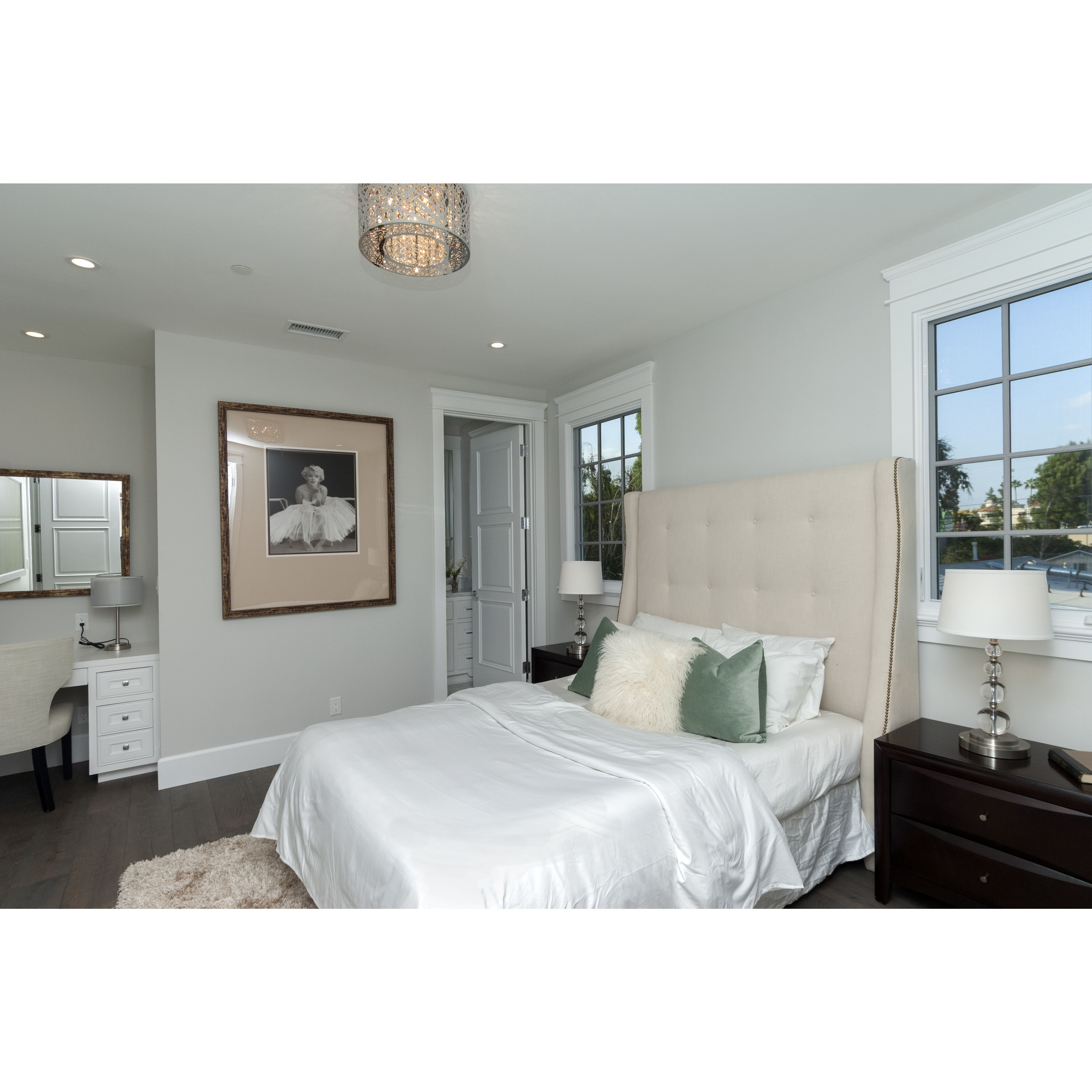 Troy 7 Light 15.75 inch Polished Chrome Flush Mount Ceiling Light