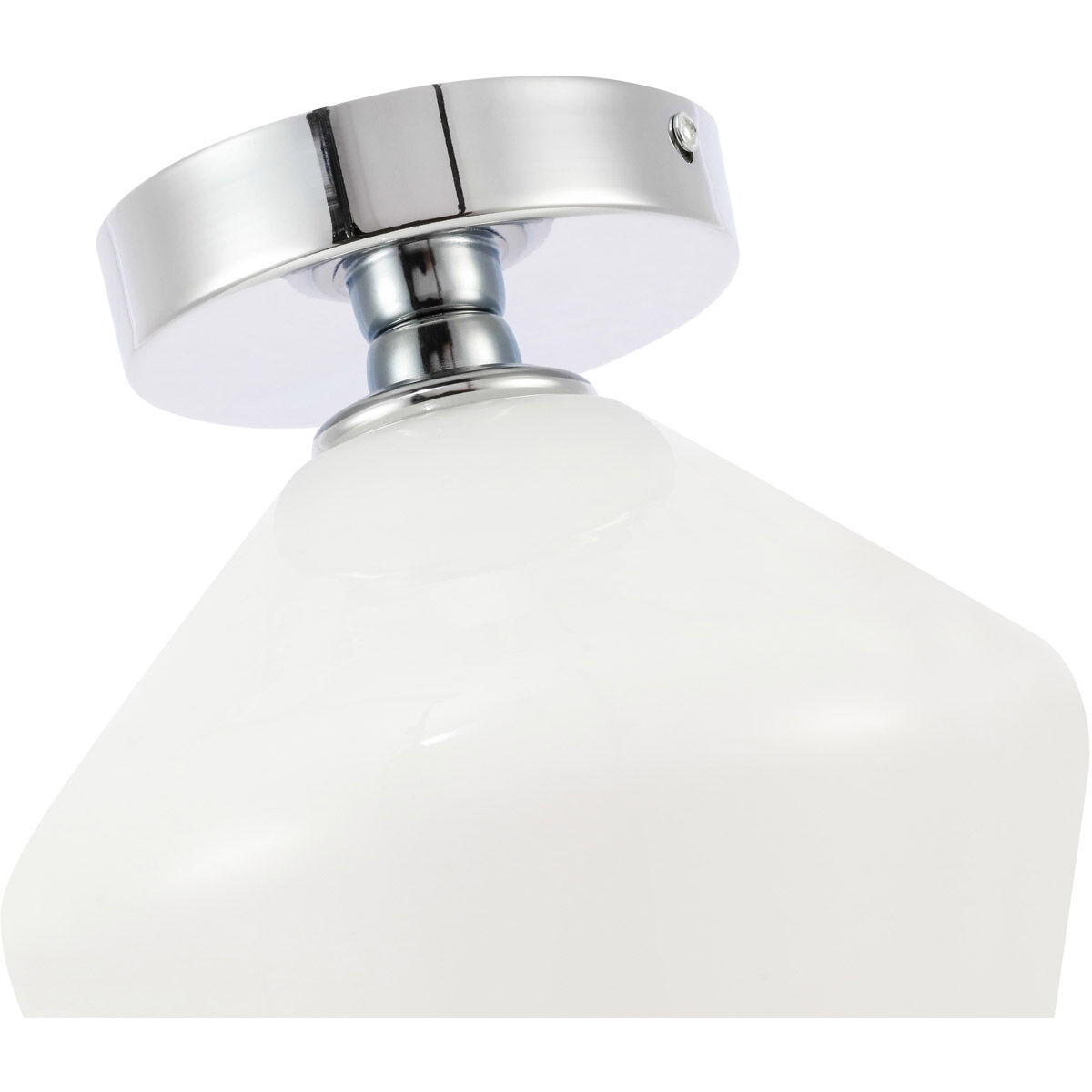 Rochester 1 Light 8 inch Chrome Flush Mount Ceiling Light