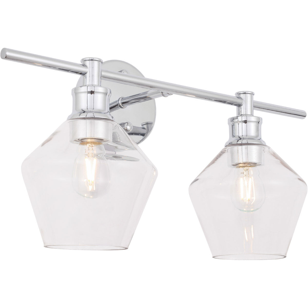 Rochester 2 Light 19 inch Chrome Wall sconce Wall Light