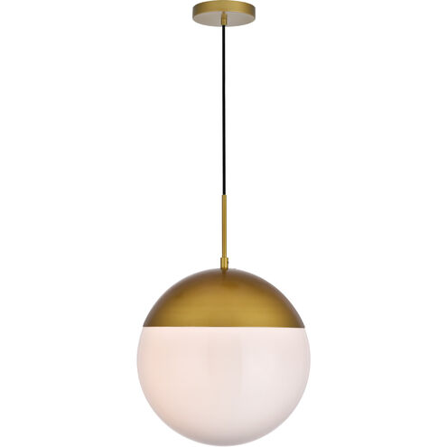 Oyster Bay 1 Light 14 inch Brass Pendant Ceiling Light