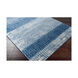 Newburgh 114.17 X 78.74 inch Denim/Navy/Ivory Machine Woven Rug, Rectangle