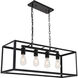 Coatesville 4 Light 9.4 inch Black Pendant Ceiling Light