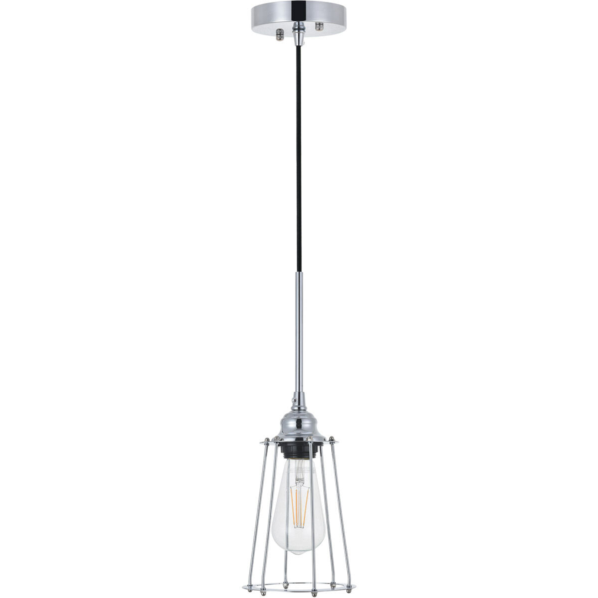 Phoenixville 1 Light 5.3 inch Chrome Pendant Ceiling Light