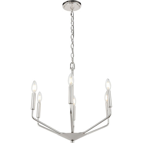 Geneseo 6 Light 22 inch Chrome Pendant Ceiling Light