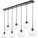 Huntington 7 Light 8 inch Black Pendant Ceiling Light