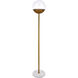 Oyster Bay 62 inch 40 watt Brass Floor Lamp Portable Light