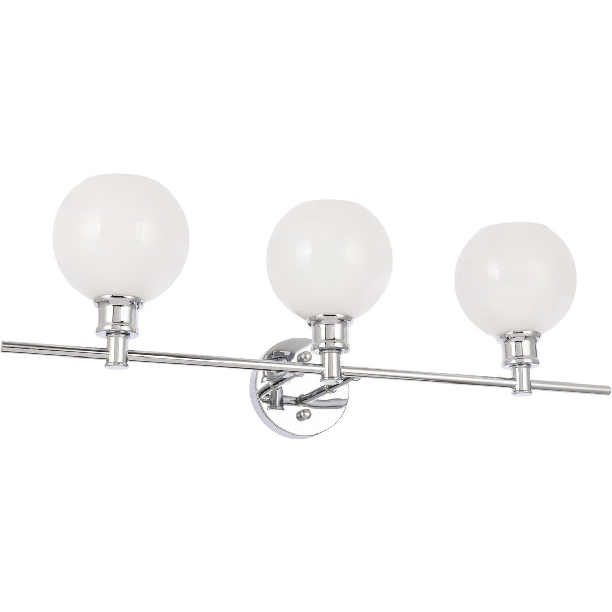 Syracuse 3 Light 28 inch Chrome Wall sconce Wall Light