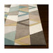 Philadelphia 96 X 30 inch Teal/Sage/Tan/Taupe/Charcoal/Cream/Camel Rugs, Runner