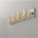 Westbury 5 Light 39 inch Polished Chrome Bath Vanity Light Wall Light