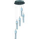 Lansdale LED 13.75 inch Polished Chrome Multi-Light Pendant Ceiling Light