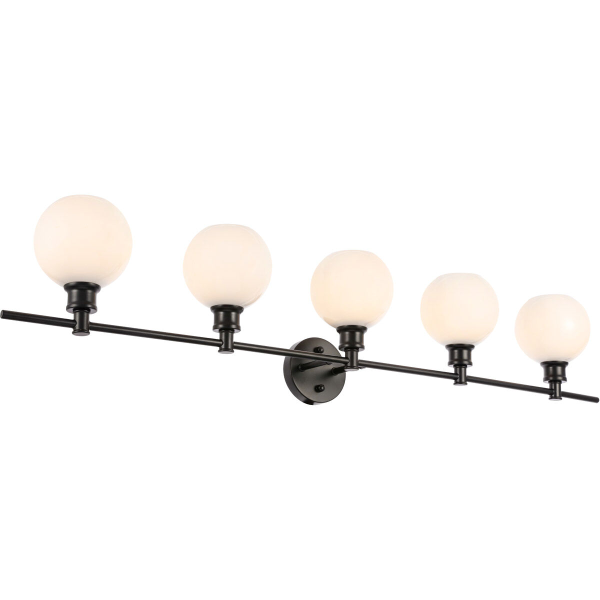 Syracuse 5 Light 47 inch Black Wall sconce Wall Light