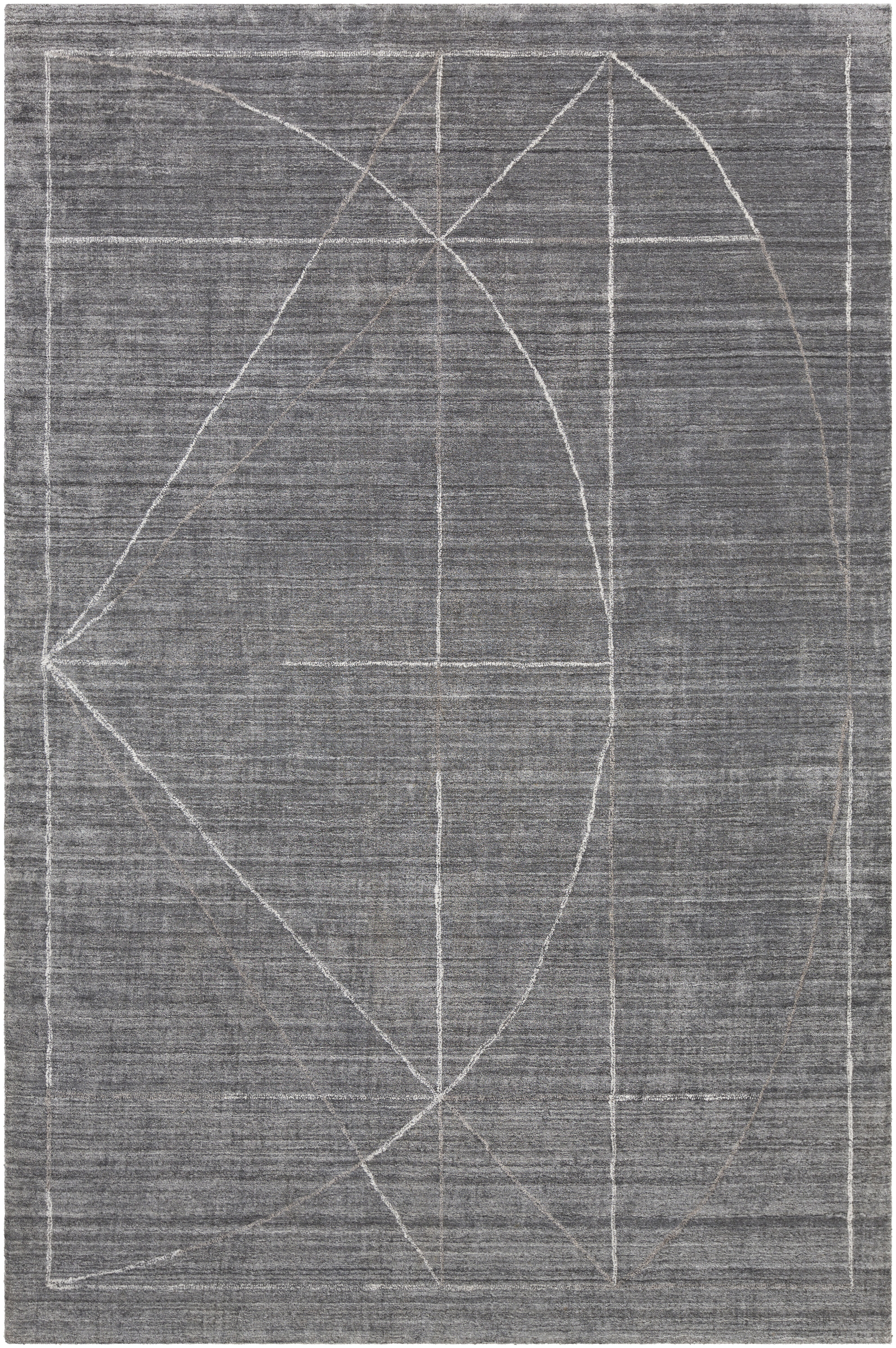 Chili 156 X 108 inch Gray Rug, Rectangle