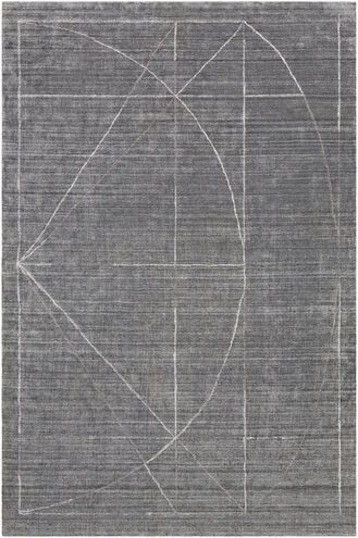 Chili 36 X 24 inch Gray Rug, Rectangle