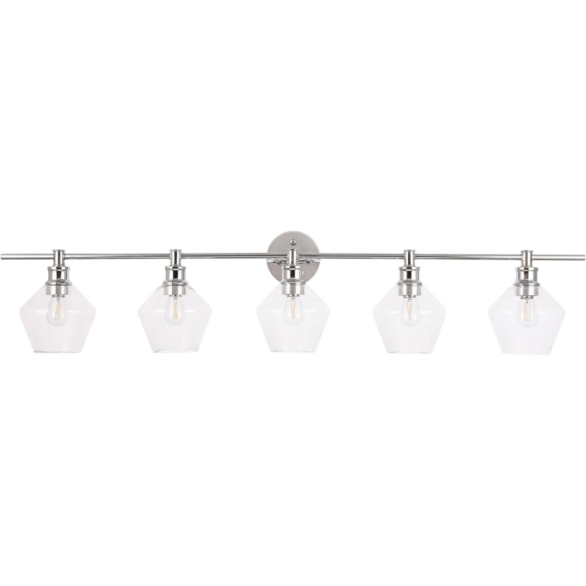 Rochester 5 Light 47 inch Chrome Wall sconce Wall Light