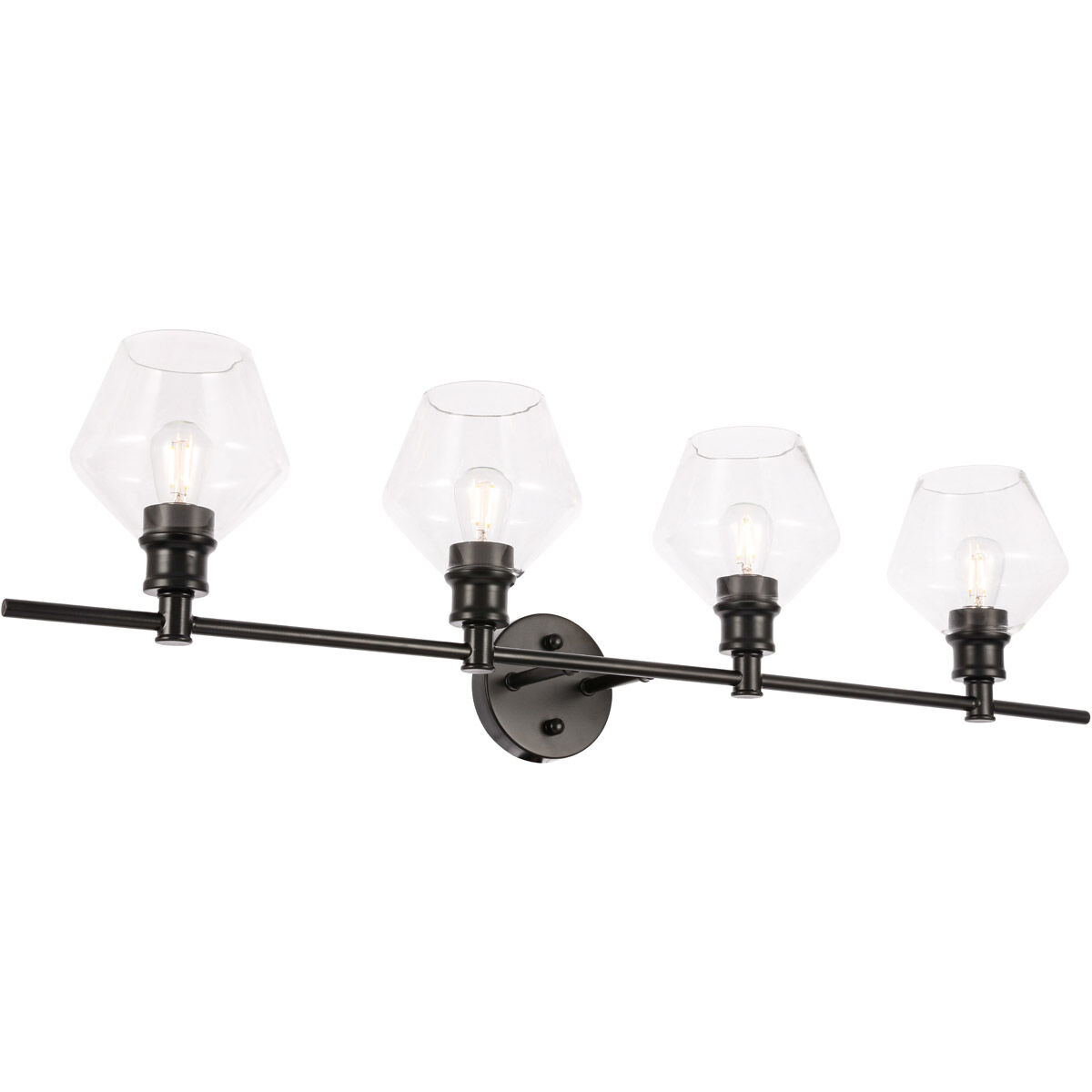 Rochester 4 Light 38 inch Black Wall sconce Wall Light