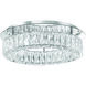 Dickinson 1 Light 18 inch Chrome Flush Ceiling Light