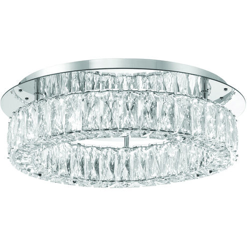 Dickinson 1 Light 18 inch Chrome Flush Ceiling Light
