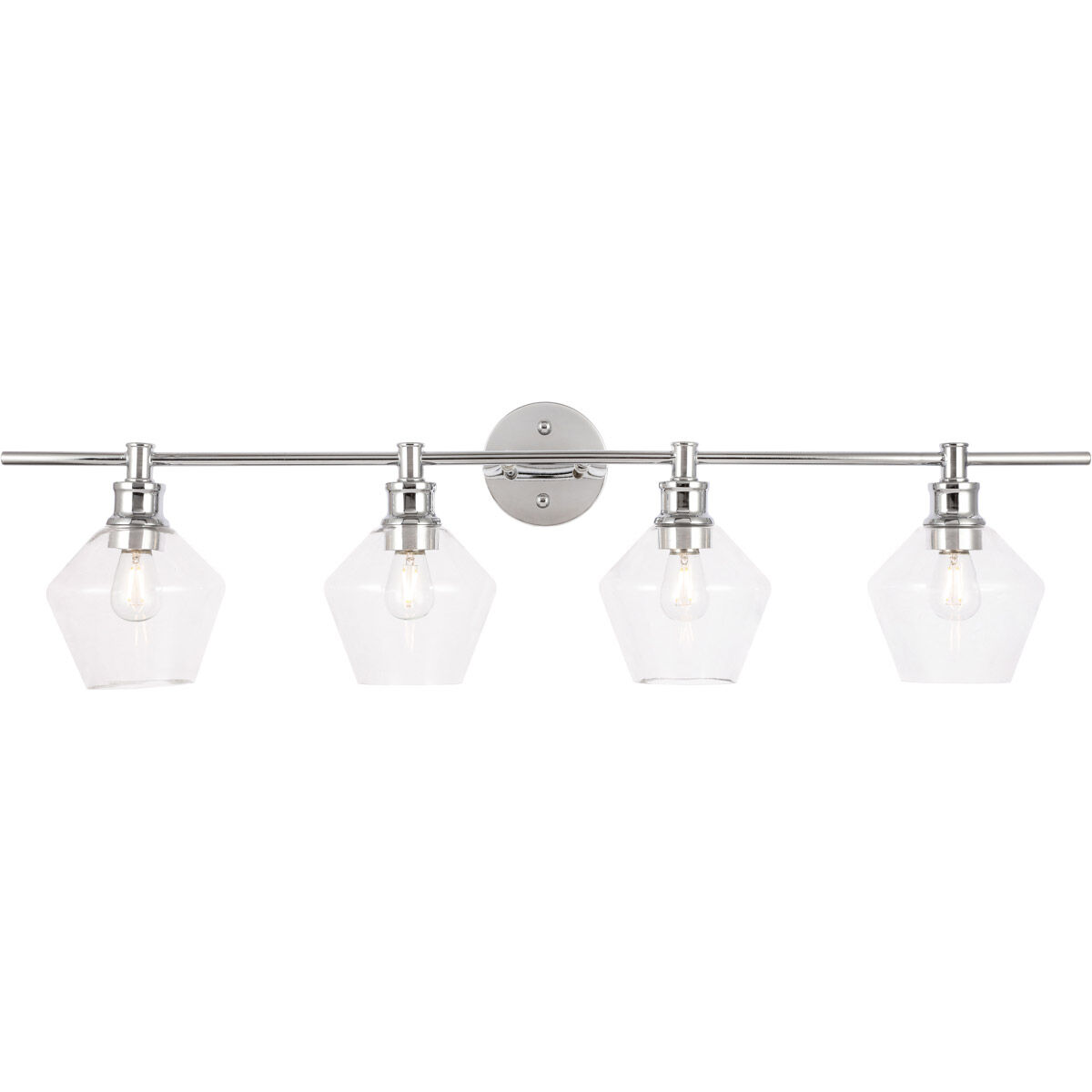 Rochester 4 Light 38 inch Chrome Wall sconce Wall Light