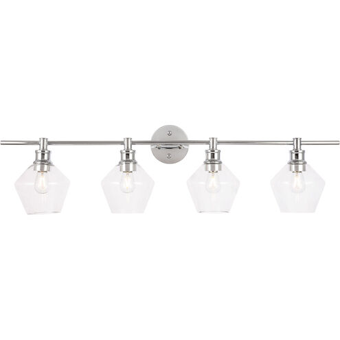 Rochester 4 Light 38 inch Chrome Wall sconce Wall Light
