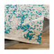 Kensington 72 X 48 inch Khaki/Bright Blue/Medium Gray Rugs, Rectangle