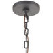 Bellefonte 6 Light 25 inch Charcoal Chandelier Ceiling Light