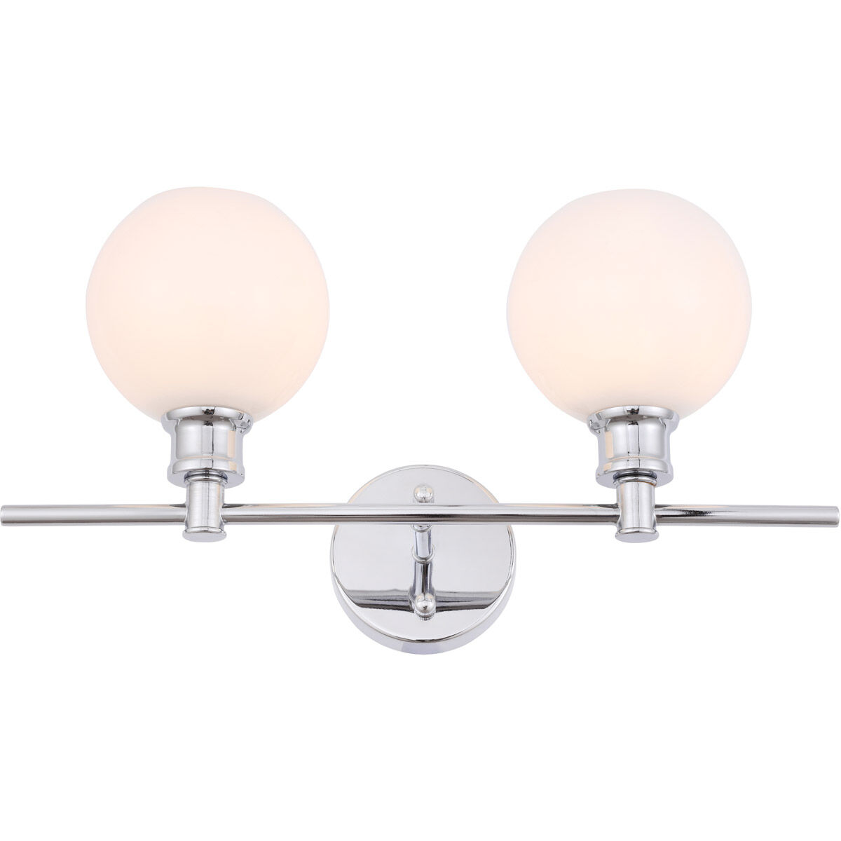 Syracuse 2 Light 19 inch Chrome Wall sconce Wall Light