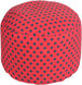 Buffalo 13 inch Red Pouf