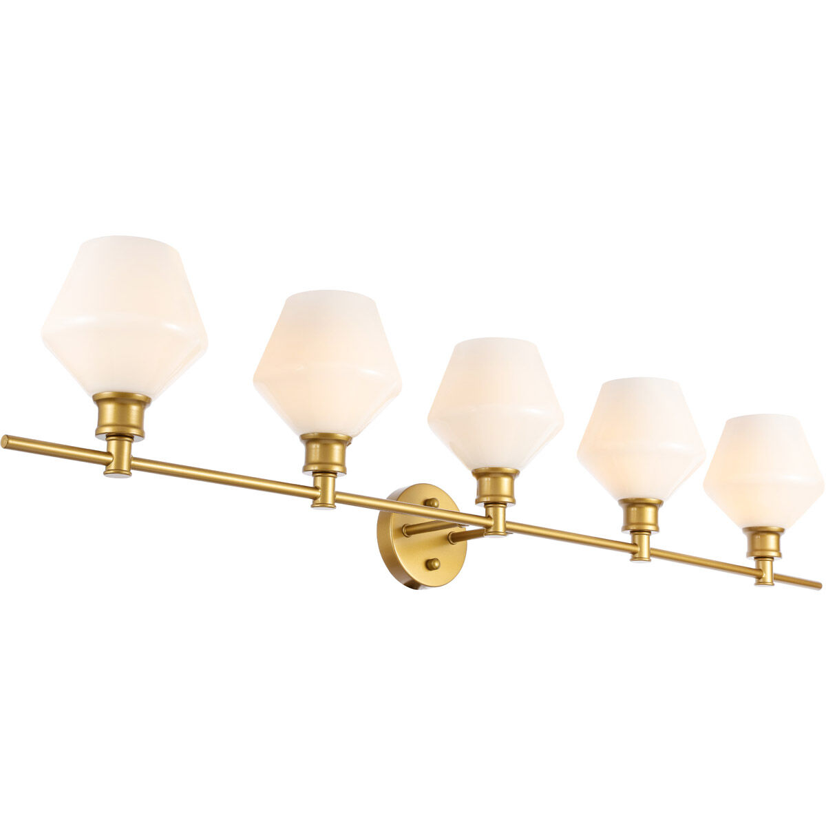 Rochester 5 Light 47 inch Brass Wall sconce Wall Light