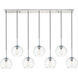 Huntington 7 Light 8 inch Chrome Pendant Ceiling Light