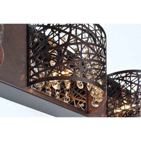 Troy 2 Light 15.75 inch Bronze Bath Vanity Light Wall Light